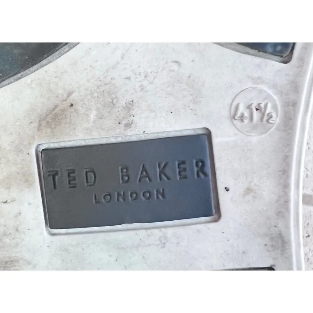 Ted Baker Men’s Bitula Sneaker Grey Suede Slip On Shoe Size EU 41 1/2 US 8.5